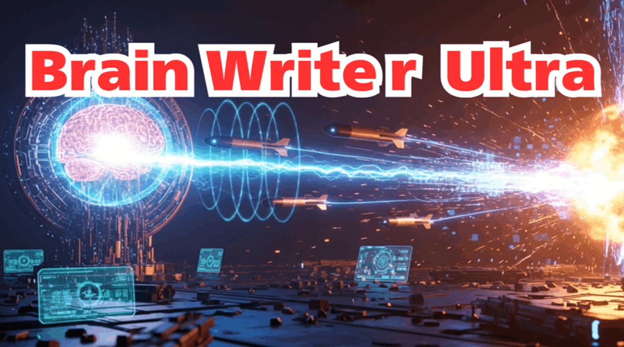 【限定特典付きレビュー】『ブレインライターウルトラ』を“最強”に魔改造した「独自チューニングモデル」を差し上げます。